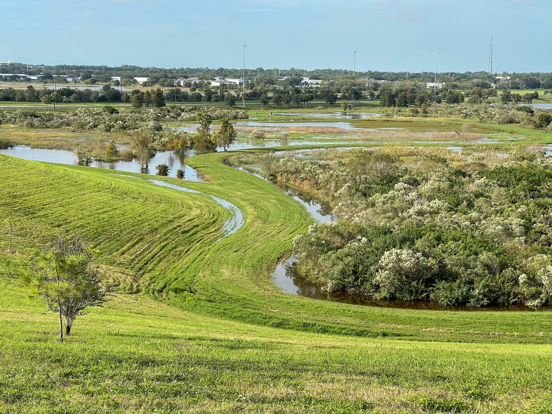 construction zones can implement constructed wetlands, rain gardens, riparian buffers